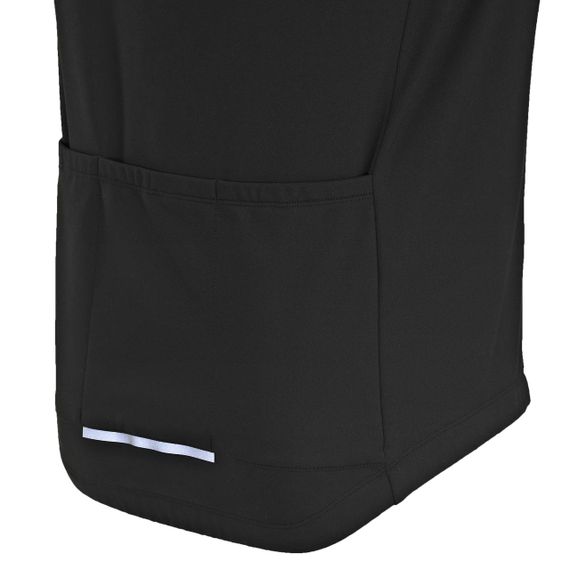 Куртка-софтшел чоловіча RC100 для шосейного велоспорту чорна - M | Зображення 3