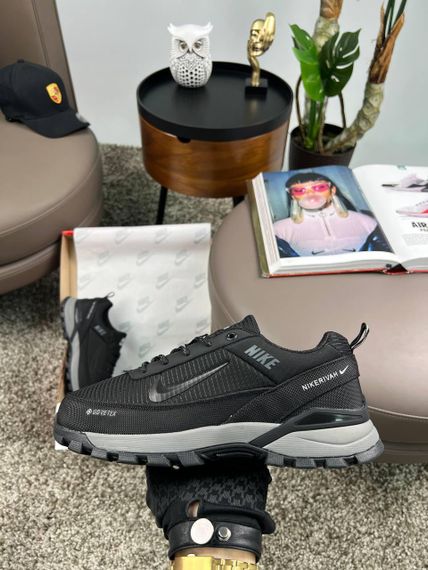 Чоловічі кросівки New Rivah Gore-Tex Black Grey (топ якість) | Зображення 3