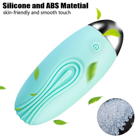 Віброяйцо вагінальне з пультом ДК "Little Whale", м'ятний 10 режимів вібрації sexstyle | Зображення 5