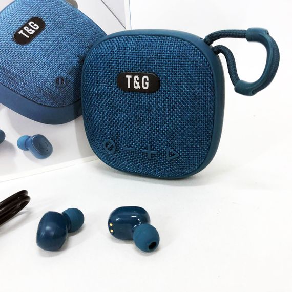 Портативная колонка с поддержкой bluetooth TG813, Безпроводная bluetooth колонка акамуляторна VH-10 | Зображення 1