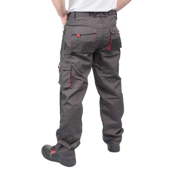 Брюки робочі 80% поліестер, 20% бавовна, щільність 260 г/м², S INTERTOOL SP-3011 | Зображення 4