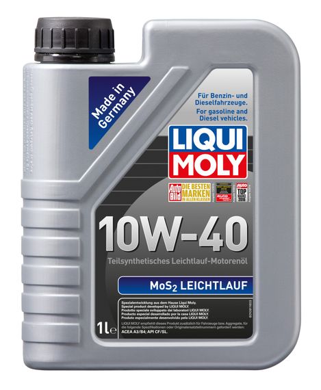 Моторна олива Liqui Moly MoS2 Leichtlauf 10W-40 1л.