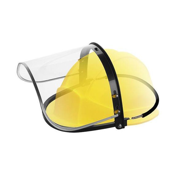 Екран захисний для обличчя, PVC, кріплення на каску INTERTOOL SP-0034 | Зображення 1