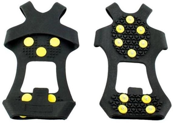 Протиковзні льодоступи на 10 шипів, Льодоступи на взуття від ожеледиці 38 - 46 р   знижка | Зображення 1