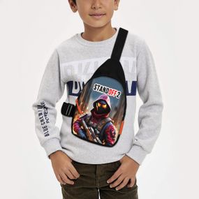 Сумка через плече дитяча Standoff 2 29х17 см сумка слінг для хлопчика (02015)