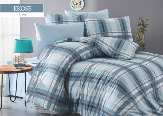 Постельное белье Lorien Ranforce 160 х 220 см. Ekose