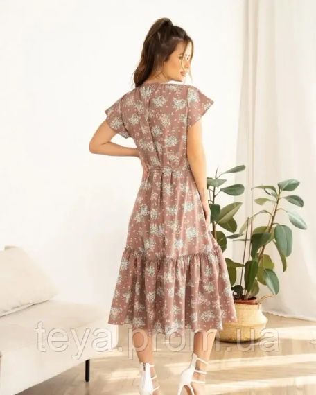 Платье для женщин цвет коричневый размер XL FI_007929 | Зображення 2