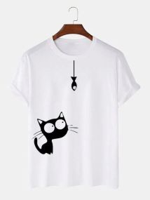 Футболка жіноча з принтом повсякденна XL Білий