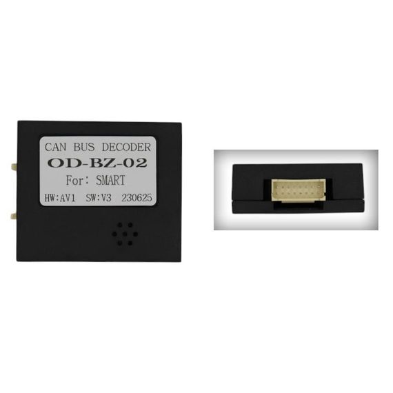 Інсталяційний комплект серії QIV під Mercedes Benz Smart Fortwo 3 C453 A453 W453 2014-2020 9 дюймів | Зображення 2