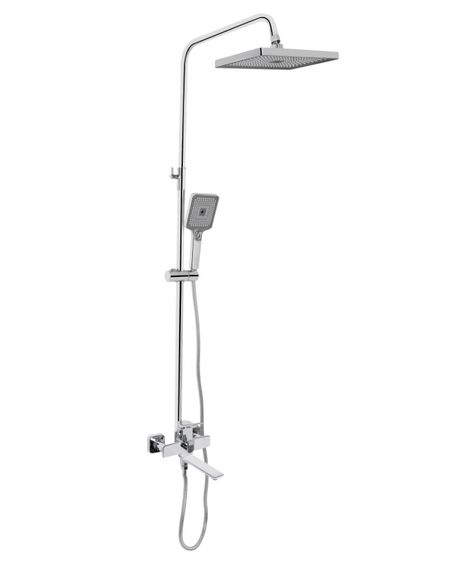 Душова система універсальна Qtap Presto Chrome з виливом QTPRE111CRM45575