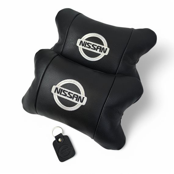 Подарунок автолюбителю Nissan, Підголівник-подушка для автомобіля під шию, Подушка для підтримки голови AT-44 | Зображення 2