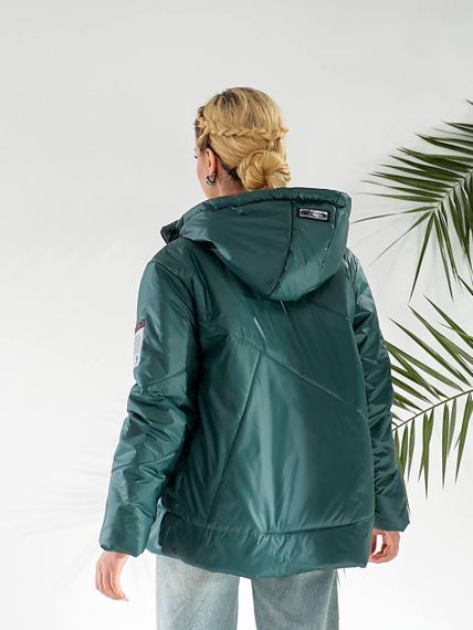 Утеплена куртка, арт.417/1, пляшка | Зображення 5