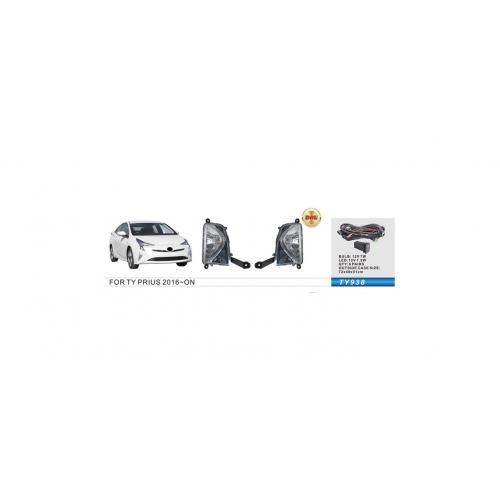 Фари дод. модель Toyota Prius XW50 2015-22/TY-938L/LED-12V6W+DRL-3W/eл.проводка (TY-938-LED FOG+DRL) | Зображення 1