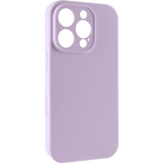 Чохол Silk Full Camera Protective (AA) NO LOGO для Apple iPhone 16 Pro (6.3") Бузковий / Lilac