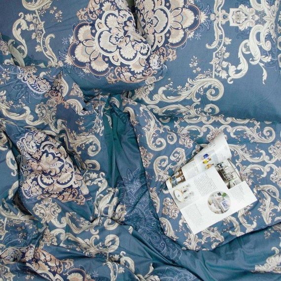 Постільна білизна полуторна Viluta Сатин Twill 303-1-5 210х143 см | Зображення 1
