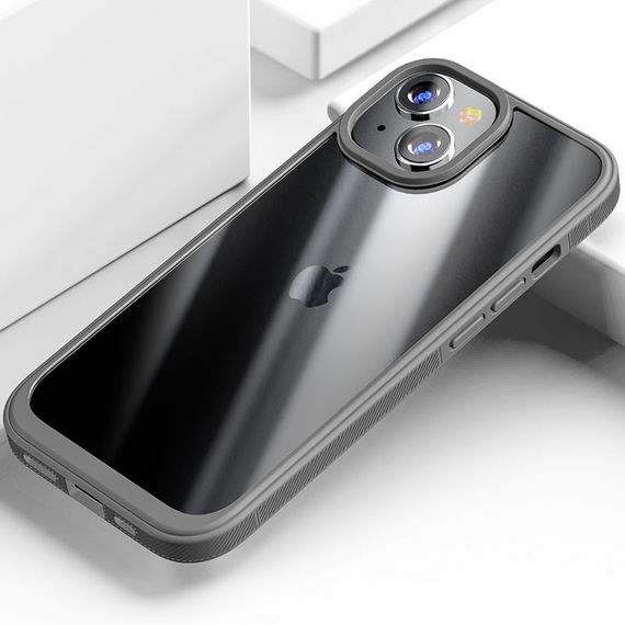 Чохол TPU+PC Pulse для Apple iPhone 15 (6.1") Grey | Зображення 1