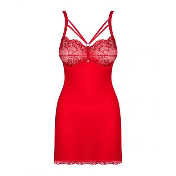 Комплект Obsessive Loventy сорочка та стрінги S/M sexstyle | Зображення 5