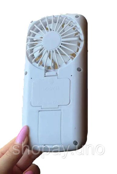 Ручний вентилятор ARCTIC COLD Pocket Chill • Портативний міні-вентилятор з LED-підсвіткою та USB-зарядкою | Зображення 3