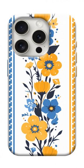 Чохол з картинкою Вишиванка 1 для Apple iPhone 16 Pro Max (6.9")
