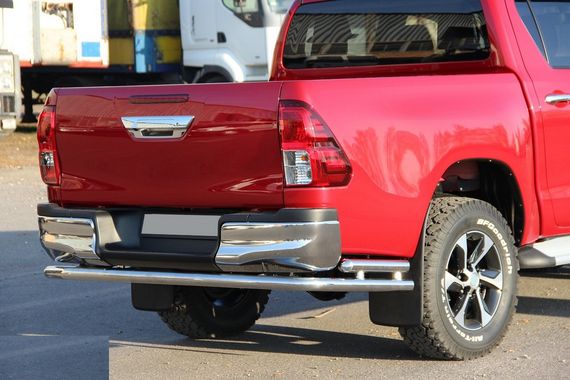 Задня дуга AK005-2 (нерж.) для Toyota Hilux 2015-2024 рр | Зображення 2