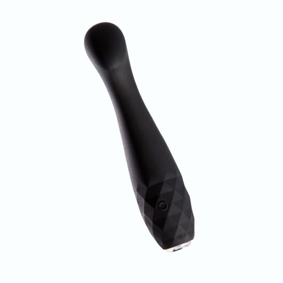 Вібратор із яскраво вираженою головкою Every Night Toys для точки G, чорний Sex Aura | Зображення 2