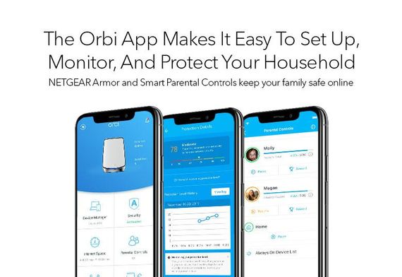 Система WiFi-Mesh NETGEAR Orbi RBK852 AX6000, 2мод, білий (RBK852-100EUS) | Зображення 4