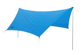 Тент туристичний Tramp Lite Tent 440х440 синій, похідний тент зі стійками для дачі та кемпінгу, легкий трамп тент