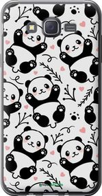 Чохол на Samsung Galaxy J7 J700H Панди "4318u-101-2448"