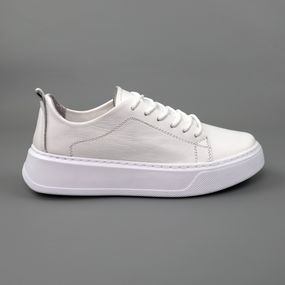 Кеди жіночі шкіряні  583805 Білі 36 37 38 39 40 41