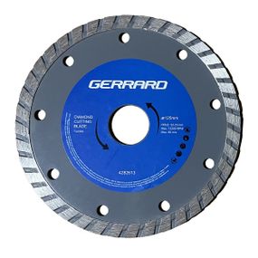 Диск алмазний по бетону Turbo - 125x7.5x22.23мм Gerrard 4282613