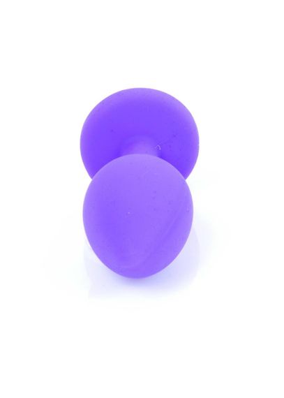 Анальна пробка - Jewellery Silicone Purple Plug S Red Sex Aura | Зображення 3