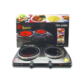 Электроплита Domotec MS-5852, инфракрасная на 2 ячейки, 1200 W