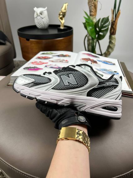 Мужские кроссовки New 530 Premium Silver Grey Black весна / літо / осінь А3658 44 28 - 28,5 см | Зображення 8