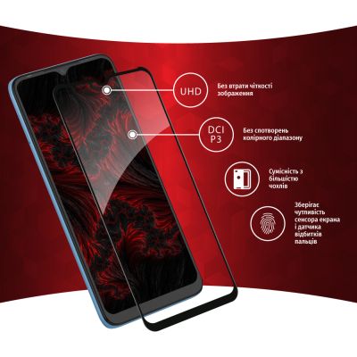 Стекло защитное Intaleo Full Glue Tecno Pop 5 LTE (1283126535376) | Зображення 2