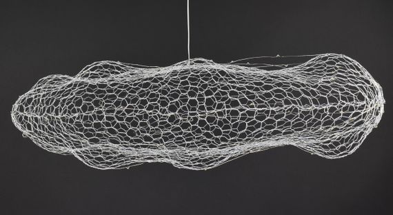 Люстра світлодіодна підвісна LED світильник для квартири на стелю лед 27659 Хром 25-200х45х100 см. | Зображення 3