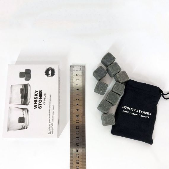 Камені для віскі Whiskey Stones з MZ-333 стеатита (9шт) | Зображення 8