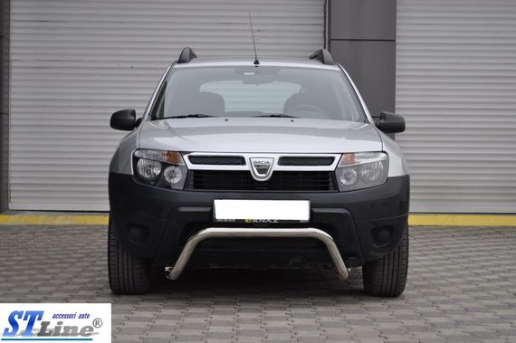 Кенгурятник ST011 (нерж.) для Renault Duster 2008-2017 рр | Зображення 3