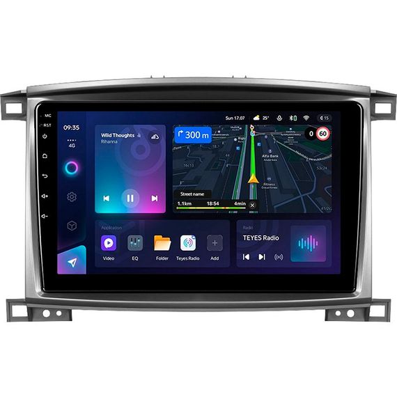 Штатна магнітола Teyes CC3L 4+32 Gb Toyota Land Cruiser LC 100-B 2002-2007 (C) 10" (L2)