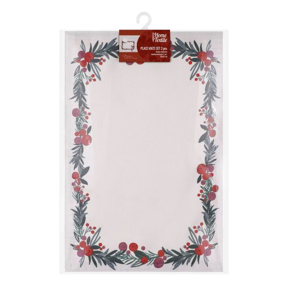 Набір сервірувальних серветок Ardesto Happy Holidays ART15HH 30х45 см 2 шт