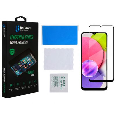 Стекло защитное BeCover Samsung Galaxy A03 Core SM-A032/ A03 SM-A035 Black (707102) | Зображення 3