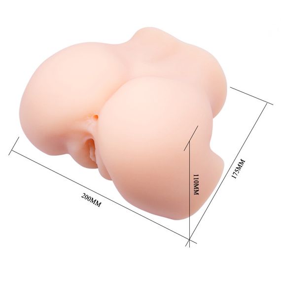 Мастурбатор з подвійною вібрацією і двома входами Crazy Bull-Veronica Dual Vagina and Anal, BM - 00900T72ZK sexstyle | Зображення 9