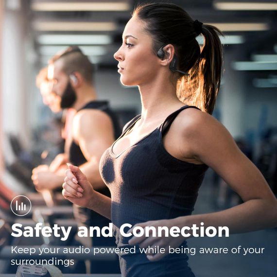 Навушники AHEYE з кістковою провідністю, водонепроникні IP68, з MP3-плеєром 32 ГБ для плавання | Зображення 5