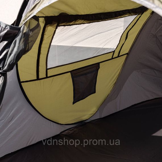 Намет туристичний 245×145×100 (см) кемпінговий для риболовлі 2 х місний Зелений LU-030GR | Зображення 5