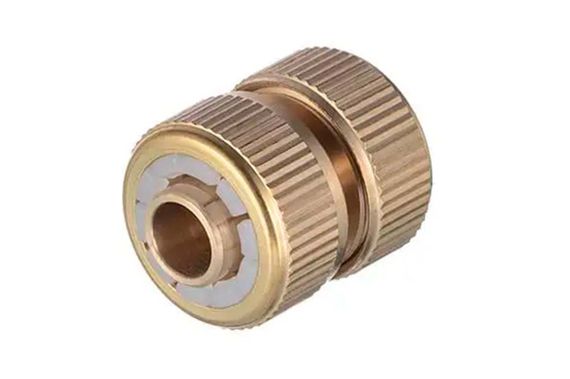 Муфта ремонтная латунная для шланга Intertool-Storm - 1/2" × 1/2" (GE-1213)