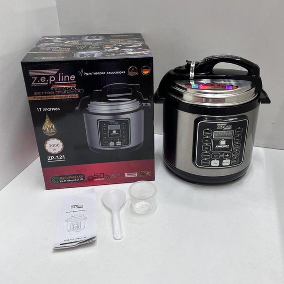 Мультиварка-скороварка на 17 програм XPRO ZP-121 7 л 3000 Вт (44654-ZP-121_1663) | Зображення 7
