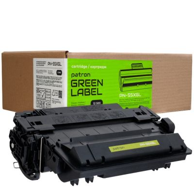 Картридж Patron HP 55X (CE255X) Green Label (PN-55XGL)