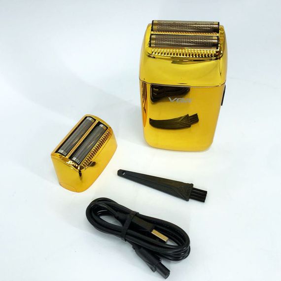Акумуляторна бритва для стрижки волосся та бороди VGR V-399 GOLD, Професійна бритва з акумулятором YH-62 | Зображення 3