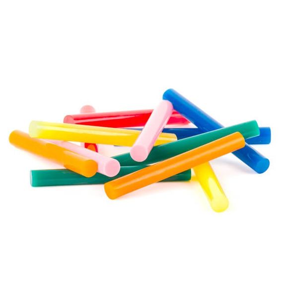 Комплект стрижнів клейових кольорових 11,2*100 мм, 12 од. INTERTOOL RT-1027 | Зображення 3