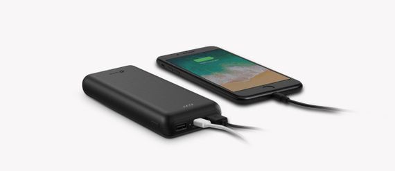 Повербанк Power bank TnB 15453 20000 mAh черный | Зображення 7
