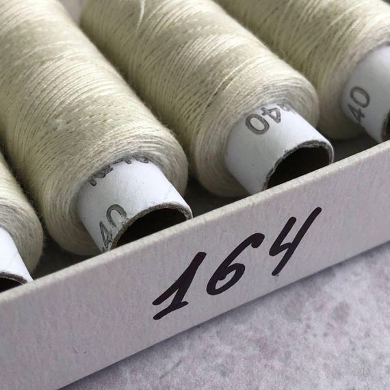 164 Нитки в котушках, для шиття 100% поліестер 40/2 (боб 200м) | Зображення 2